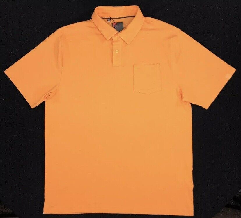Under Armour Scramble solid polo shirt NWT mens L large hero orange