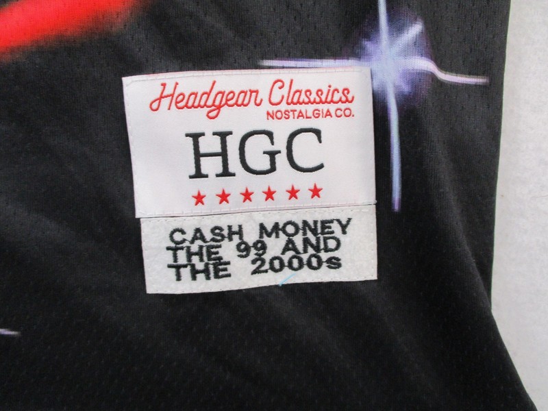 Headgear Classics Jersey Mens Small Black Cash Money Records 99 00 Tank Top 1494 gallery