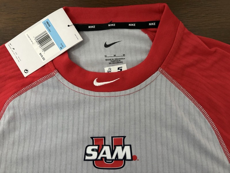 Nike NWT Men’s Medium Samford University Bulldogs Dri-Fit T-Shirt gallery