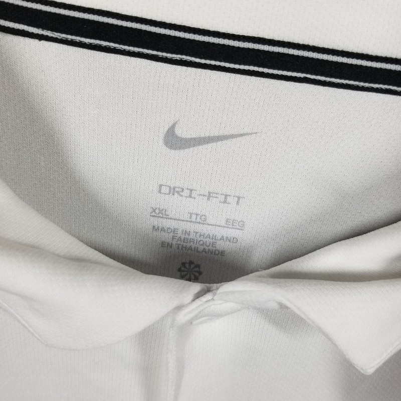 NIKE Dri-FIT Court Victory Polo Shirt 2XL White Standard Fit Tennis Golf NWT gallery