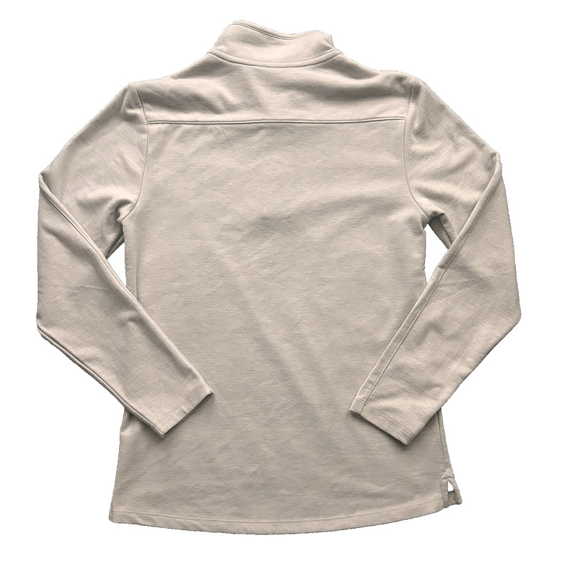 Quarter Zip Pullover Gray Long Sleeve Men’s Size M Lightweight Casual Top gallery