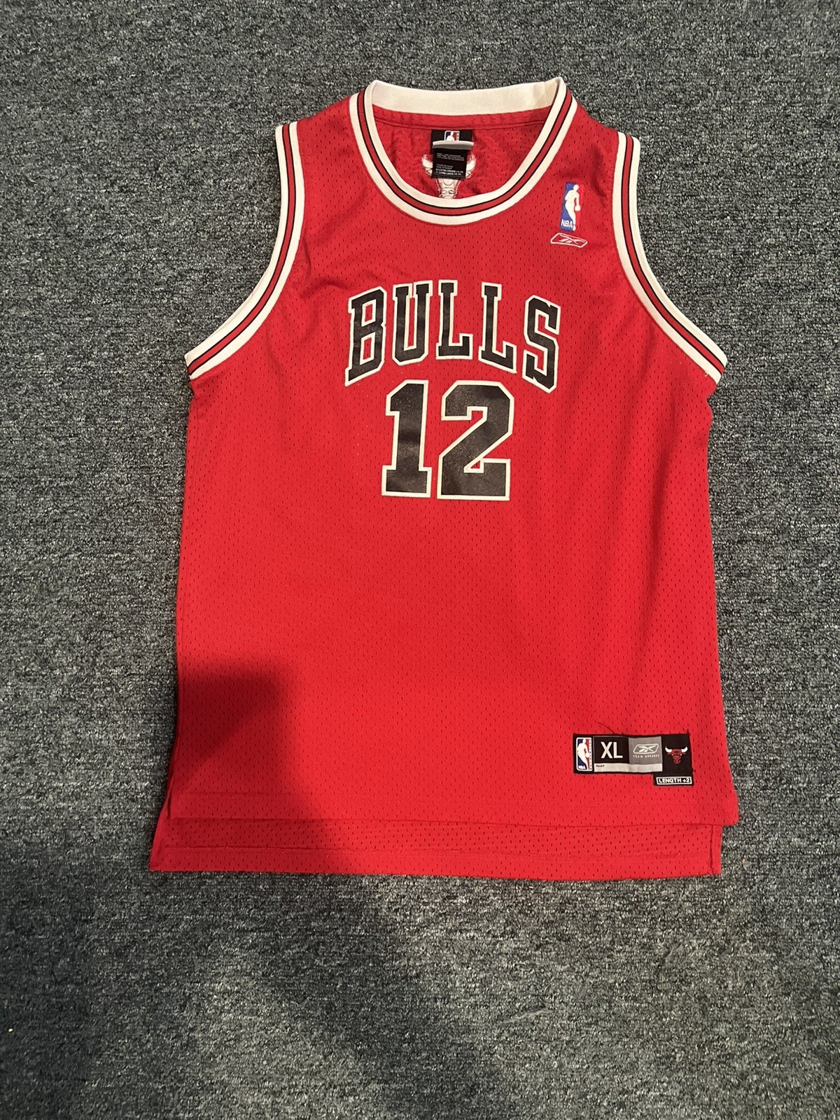 Authentic Bulls hinrich jersey size XL Reebok gallery