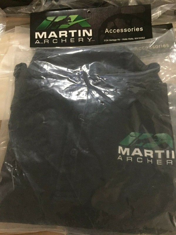Cornerstone Martin Archery Polo Black Small or Medium you choose gallery