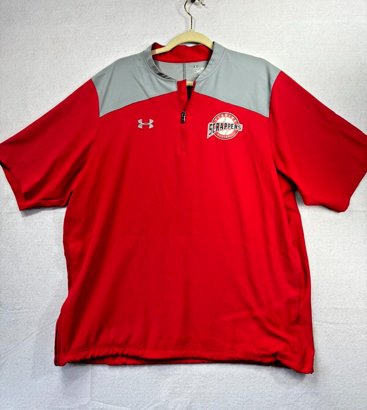 Under Armour Water Resistant Storm Short-Sleeve 1/4 Zip Pullover Size L gallery