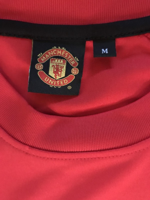 Manchester United Soccer Futbol Shirt Short Sleeve NEW Athletic Official gallery