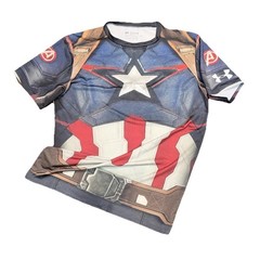 Under Armour Captain America Avengers Alter Ego Compression Shirt Men’s Size 2XL