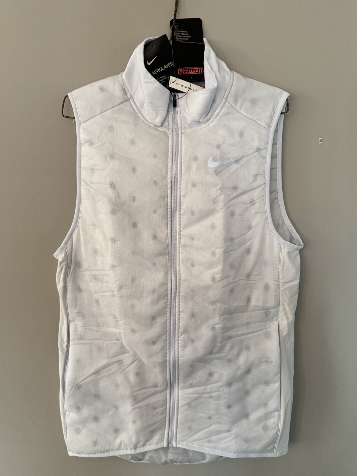 Nike Aerolayer Repel Thermore Running Vest Jacket NWT $120 BV4878 085 Mens SMALL gallery