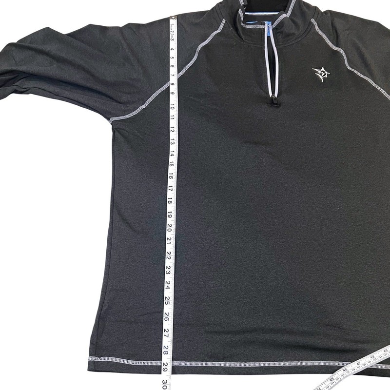 White Water New Harbor Performance 1/4 Zip Men's XL Long Sleeve Gray Pullover gallery