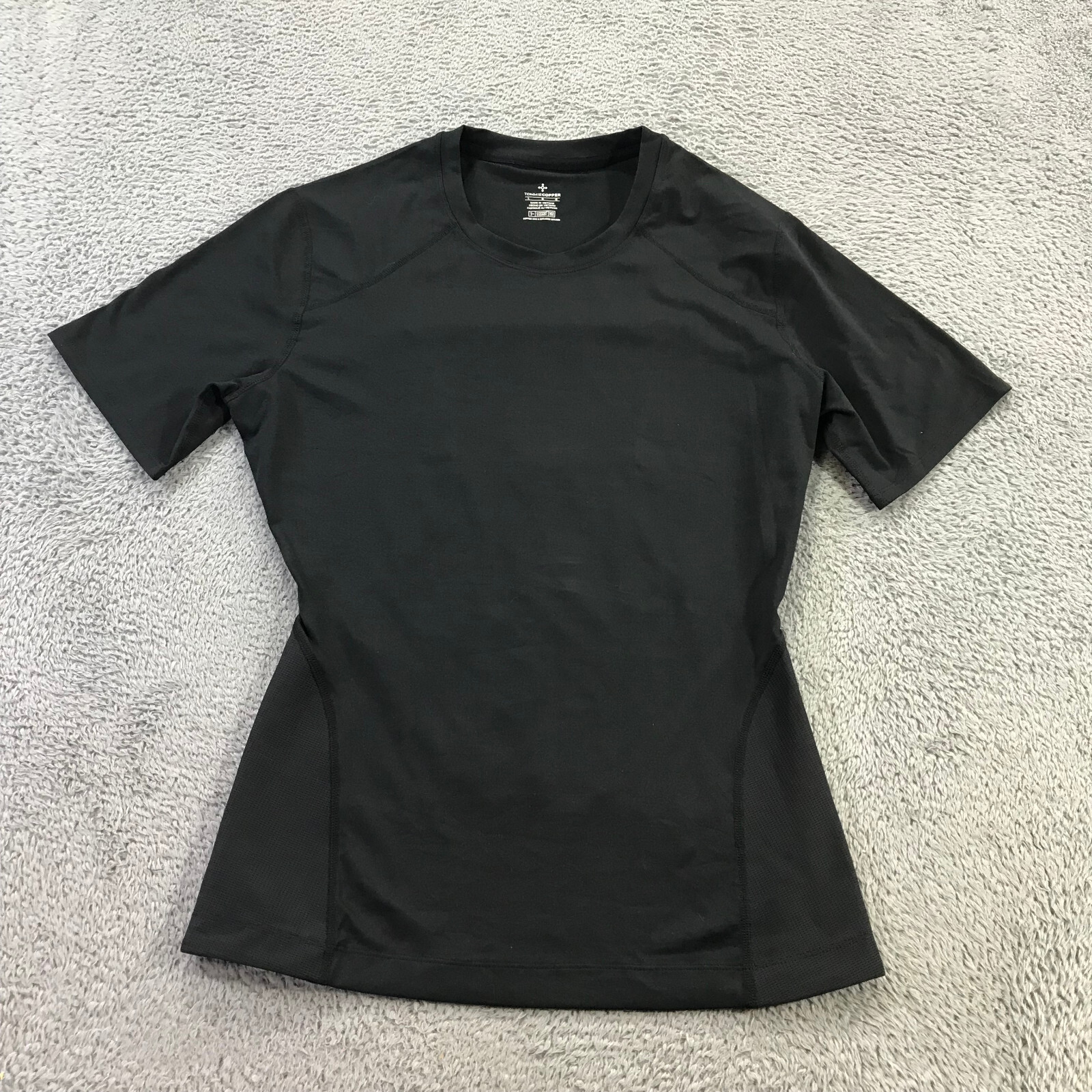 Tommie Copper Shirt Mens Large Shoulder Centric Support Shirt Black Gym Workout gallery