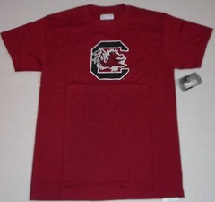 SOUTH CAROLINA GAMECOCKS MAJESTIC BIG LOGO T SHIRT MEN’S M L XL 2X NWT MAROON