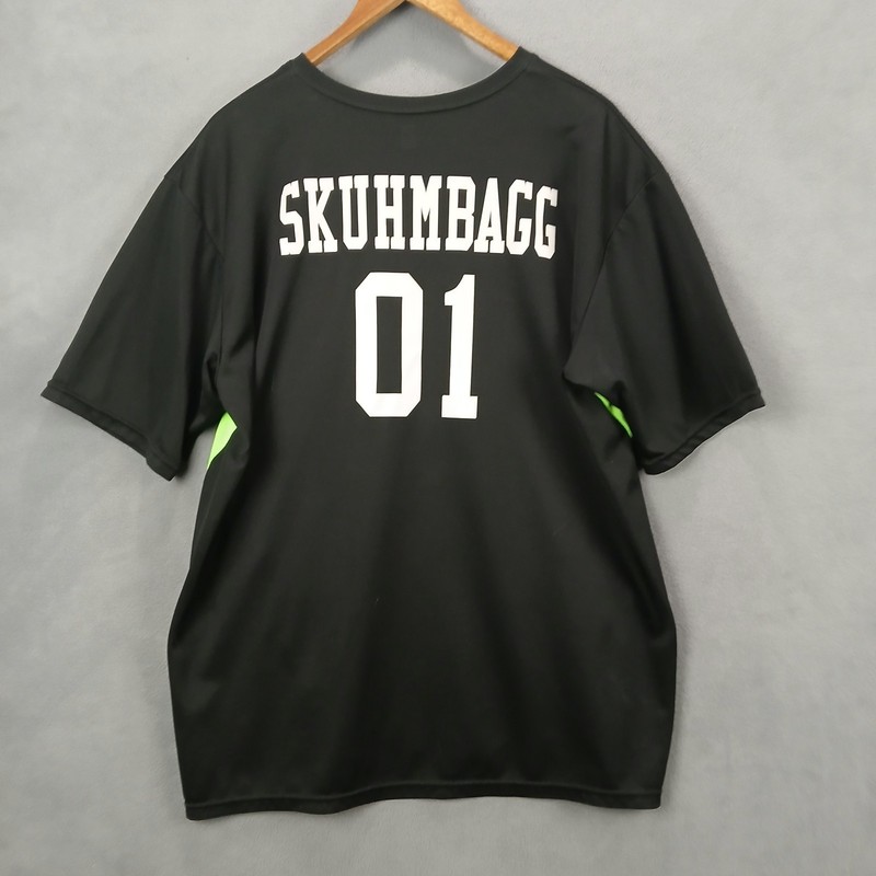 Teamwork Athletic Black T Shirt Men XL(46-49) Skuhmbagg 01 Round Neck Sportswear gallery