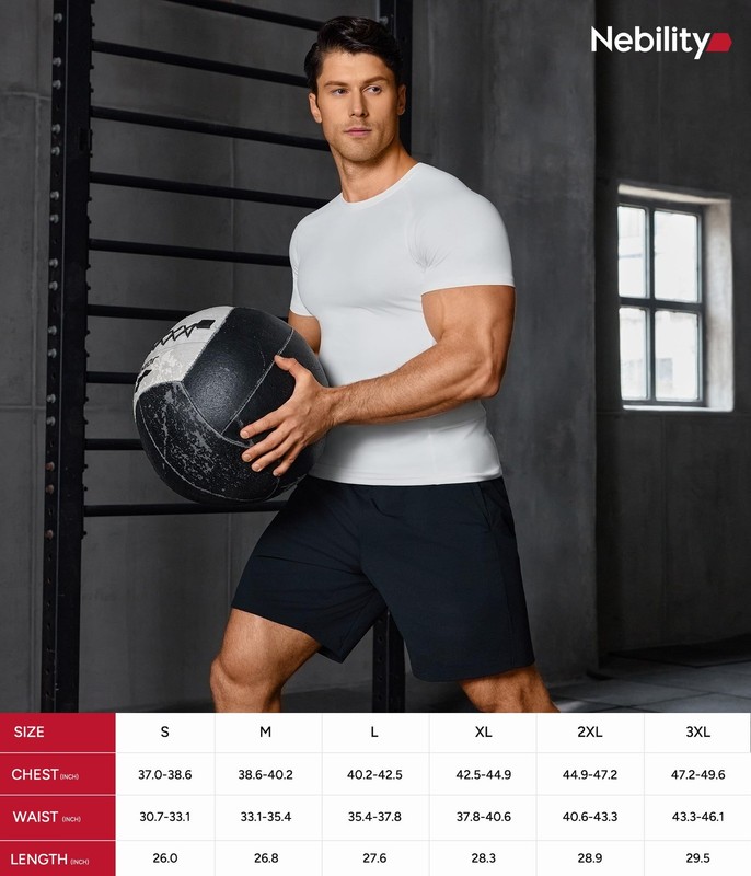 Nebility Mens Compression Shirt Tank Top Shapewear Slimming Undershirt Body S... gallery