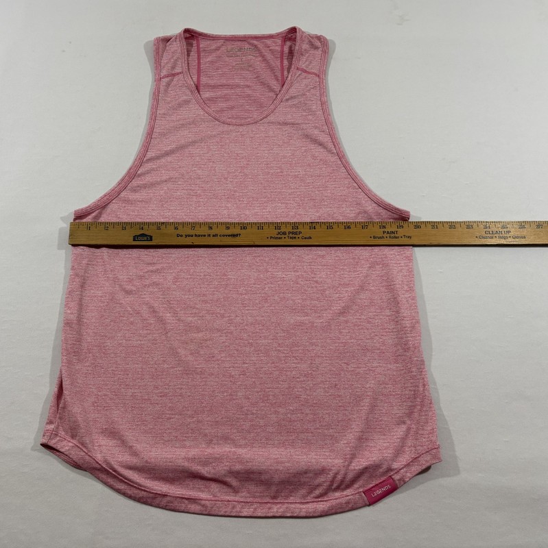 LEGENDS Tank Top Shirt Mens Pink Sleeveless Activewear Workout Gym Sports Sz L gallery
