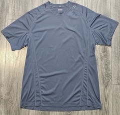 Lululemon Silverescent Wet Dry Warm Shirt Sleeve T-Shirt Blue Men’s Size L Gym