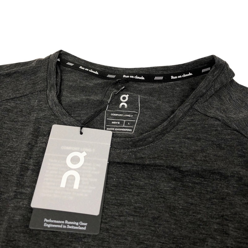 NEW On Cloud On Running Long Sleeve T Shirt Comfort Long T Mens Large Gray gallery
