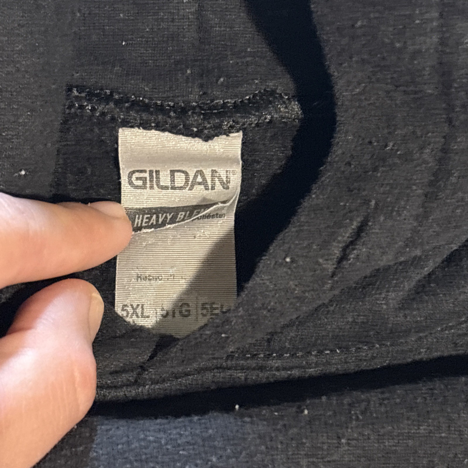 Gildan Heavy Blend Sweatshirt Men's Black 5XL gallery