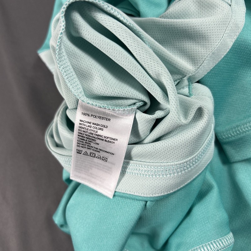 Tommy Bahama Golf Pullover Paradise Isle 1/4 Zip LT Blue Polyester NWT MSRP $118 gallery