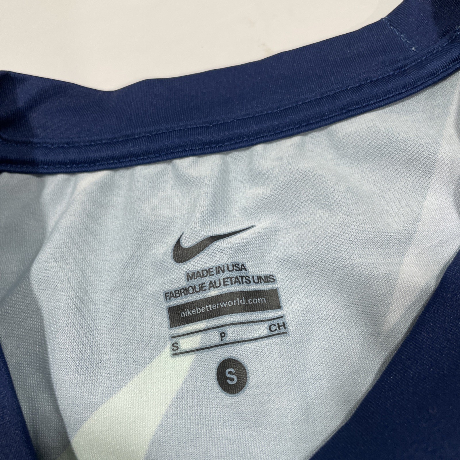 Nike Pro Elite 2020 Running Shirt Made In USA Men's Small (style CI1023-492) gallery