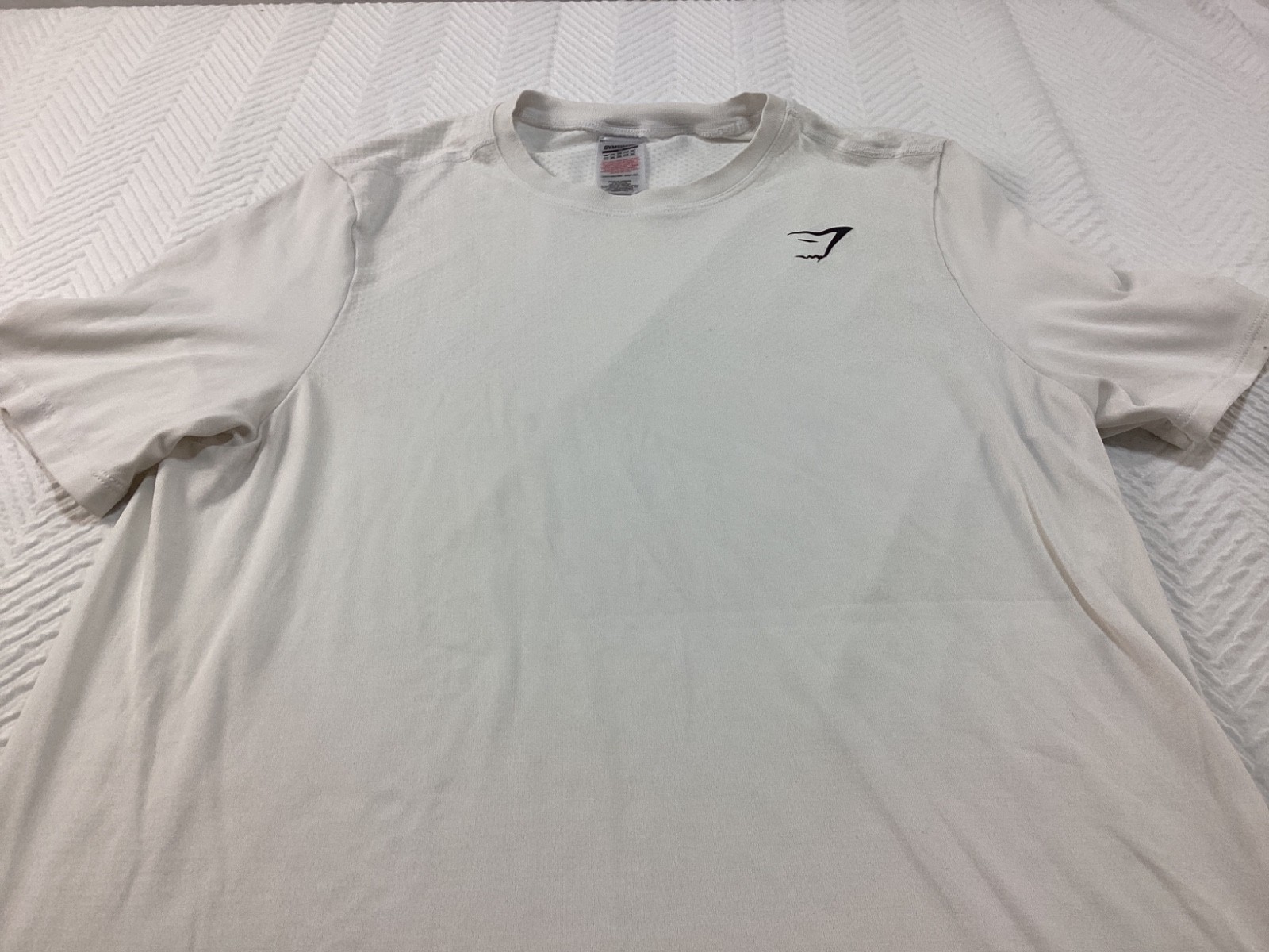 Gymshark Shirt Mens Medium White Performance gallery
