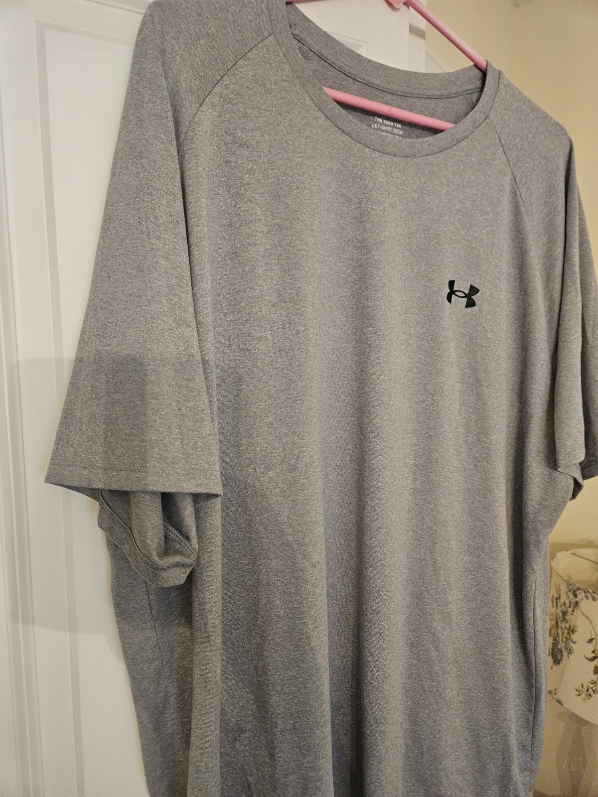 Under Armour Men's Shirt "The Tech Tee" Gray Size 3XL gallery