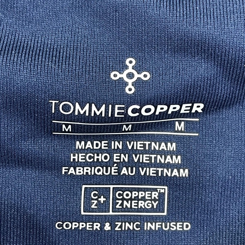 Tommie Copper Shirt Mens Medium Blue Shoulder Support Compression Copper Znergy gallery