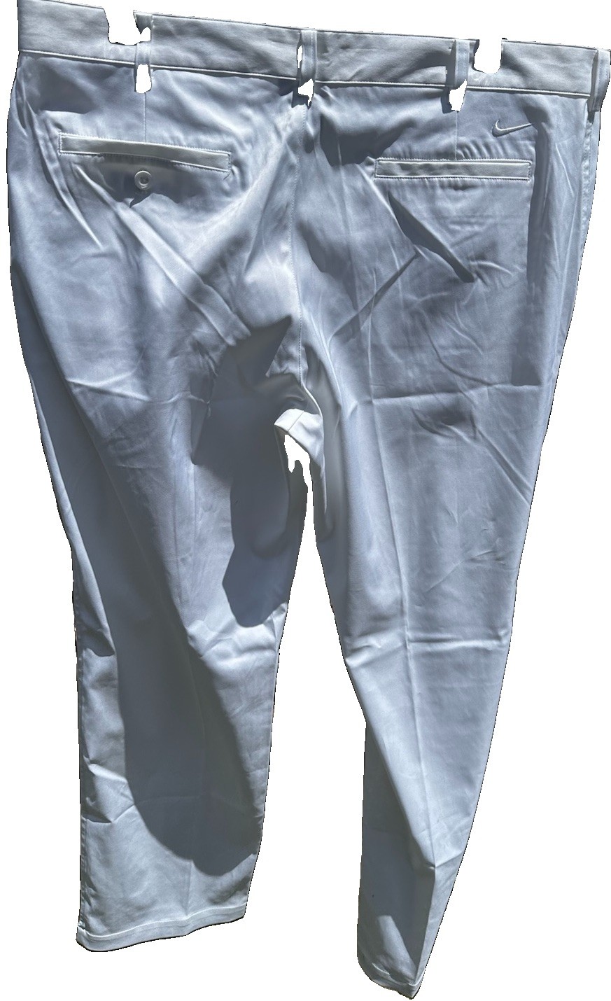 NWT Nike Golf Flat Front Dri-Fit Tech Pants White 472532 Classic Men Size 38x34 gallery
