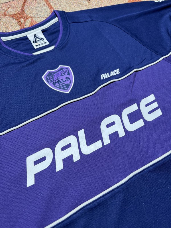 Palace Palamat Jersey Navy Purple Size Extra Large Brand New gallery