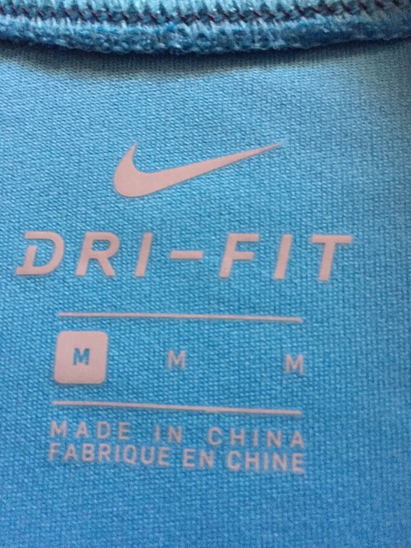 NEW Nike Men's Dri Fit Polyester Teal Color Training Activewear Top Size Medium gallery
