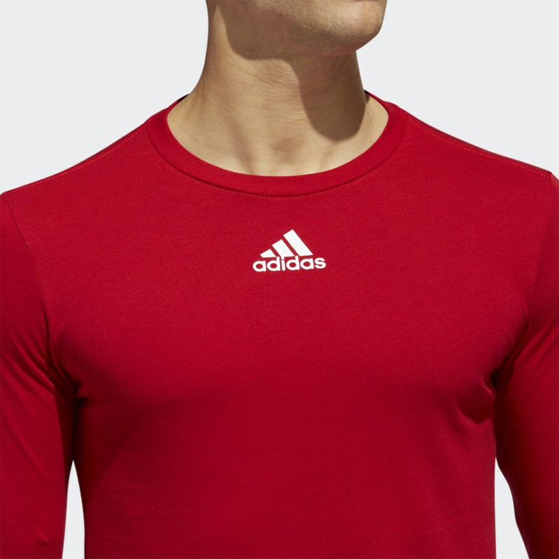 adidas Men's Amplifier Creweck Long Sleeve Tee EK0199 gallery