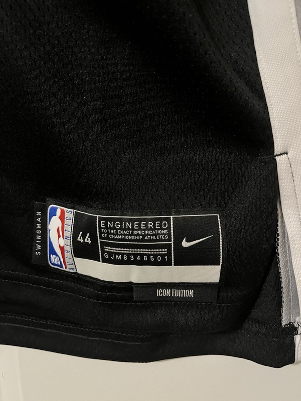 Authentic Nike Icon Edition Spurs Victor Wembanyama Jersey DN2022-015 M gallery