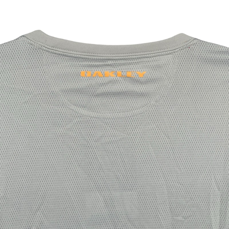 Oakley Motion SS Performance Tee Men's Size (Gray/Orange) NWT NEW gallery