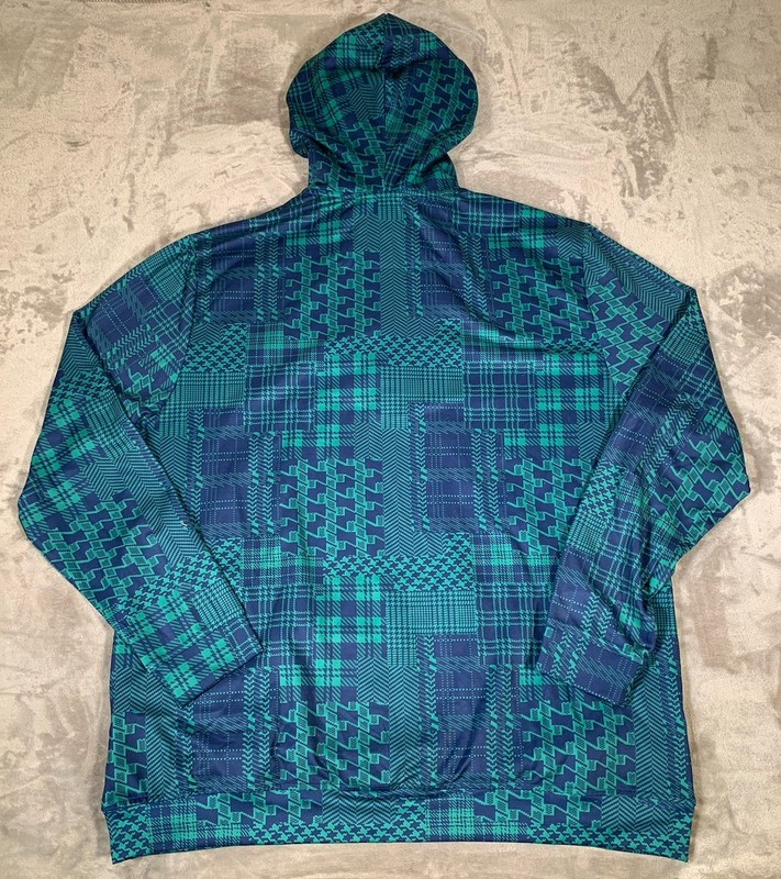 Waggle Houndstooth Haze Men Size 2XL 1/4 Zip Golf Pullover Hoodie New With Tags gallery