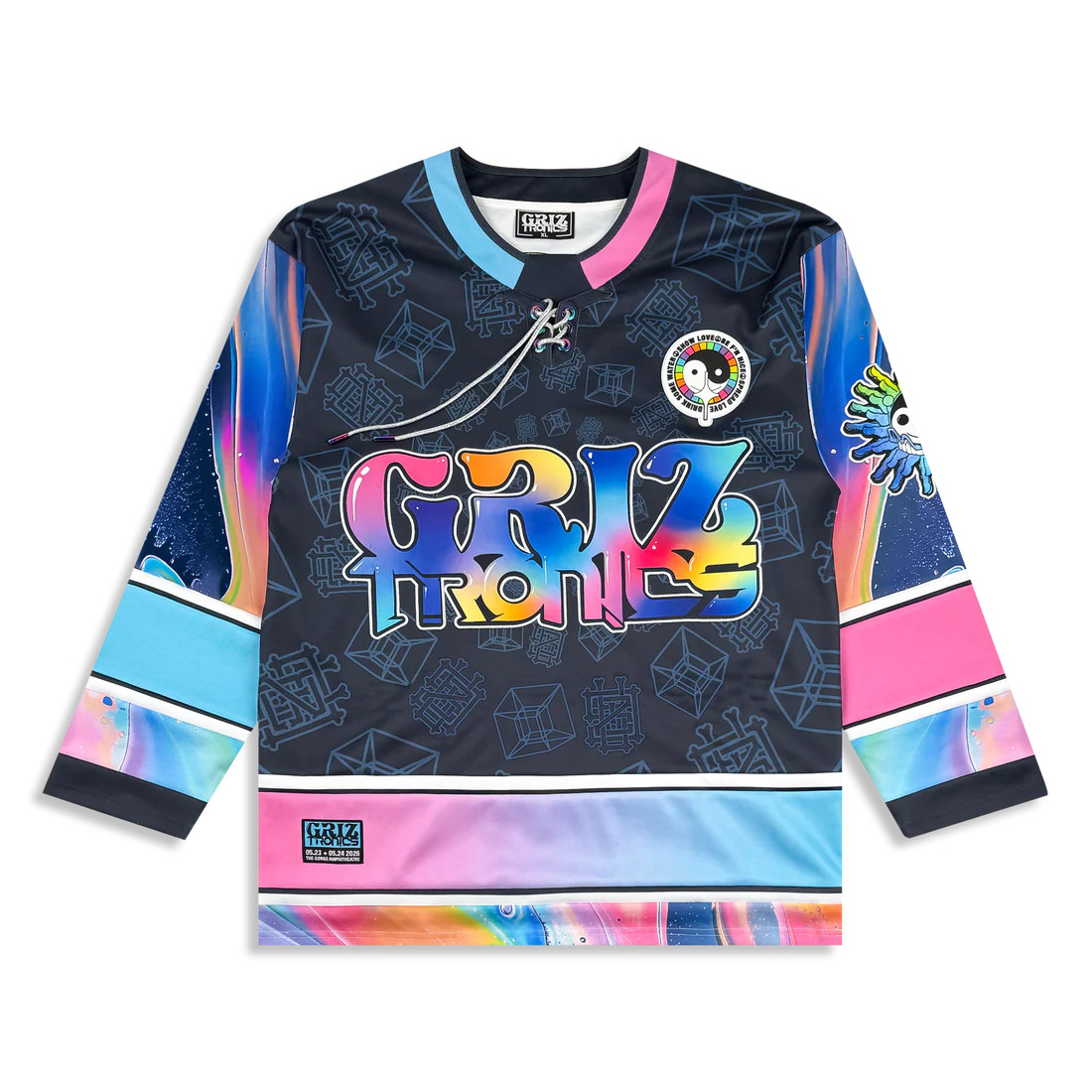 GRIZTRONICS HOCKEY JERSEY THE GORGE GRIZ SUBTRONICS *BRAND NEW X-LARGE gallery