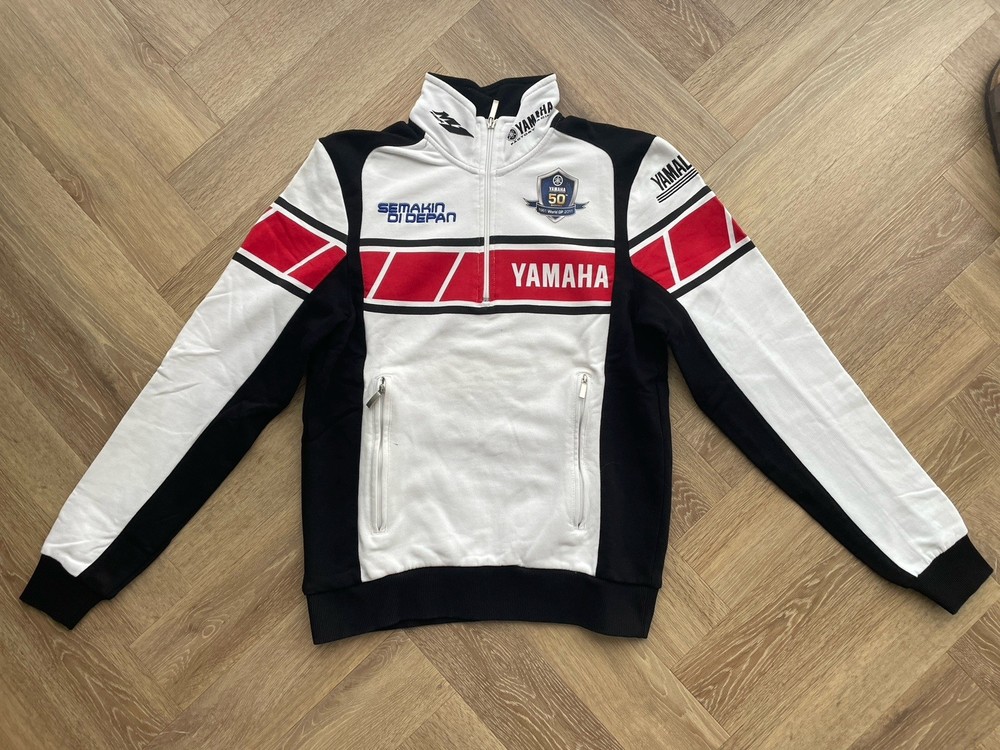 Yamaha MotoGP Factory 50th Anniversary Edition Quarter zip Rare Small