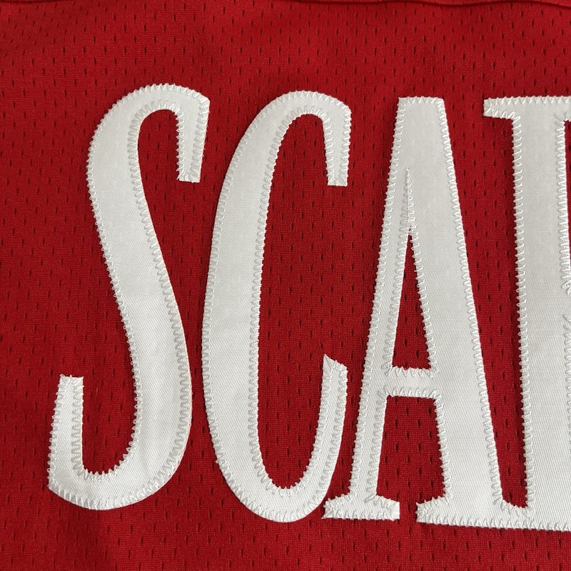 Shoe Palace X Scarface Tony Montana Jersey Adult Large Red White 83 Mens gallery