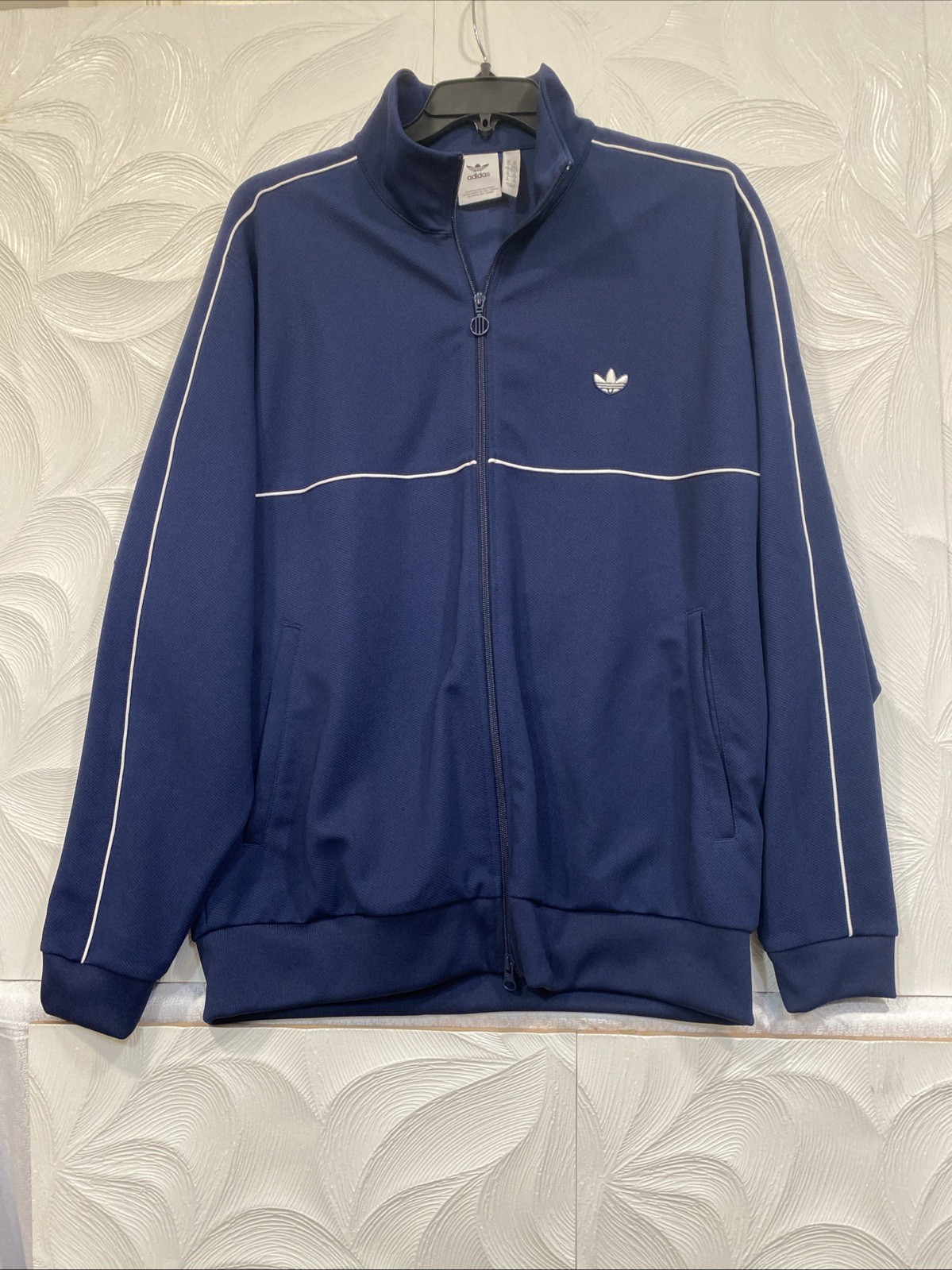 Adidas Blue Men’s Originals Samstag Track Top Jacket Size XL gallery