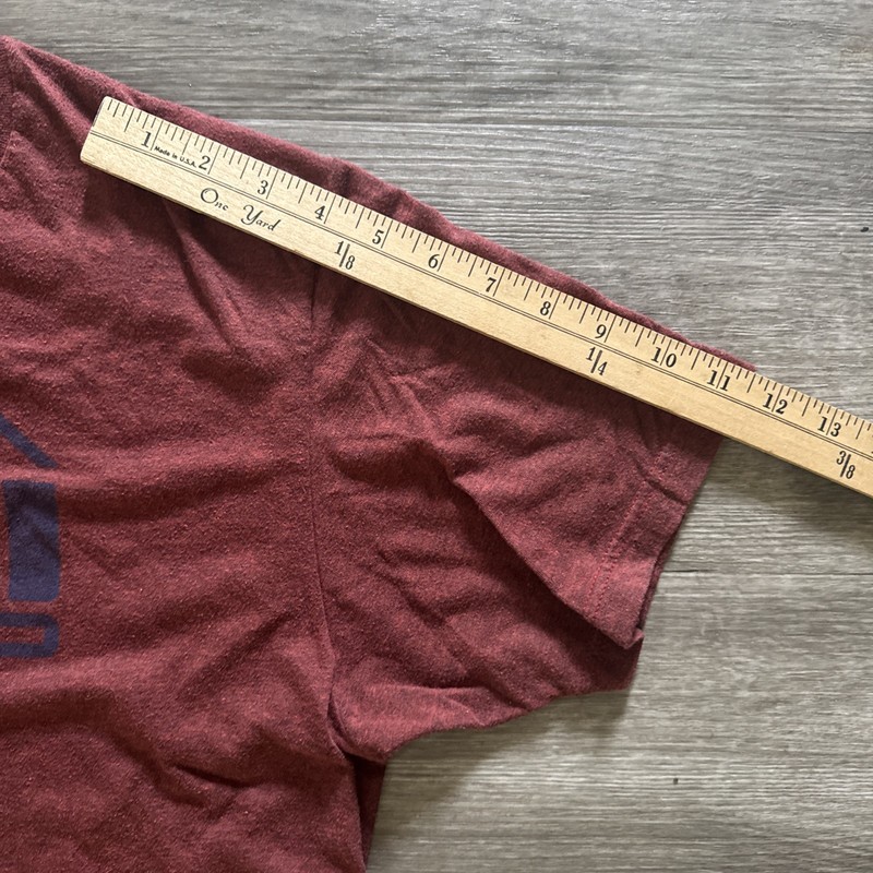 REI Co-op Men's L Maroon Logo Casual Crewneck Short Sleeve T-Shirt Activewear gallery