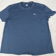 Everlast T Shirt Mens 2XL Black Gym Performance Boxing Navy Blue