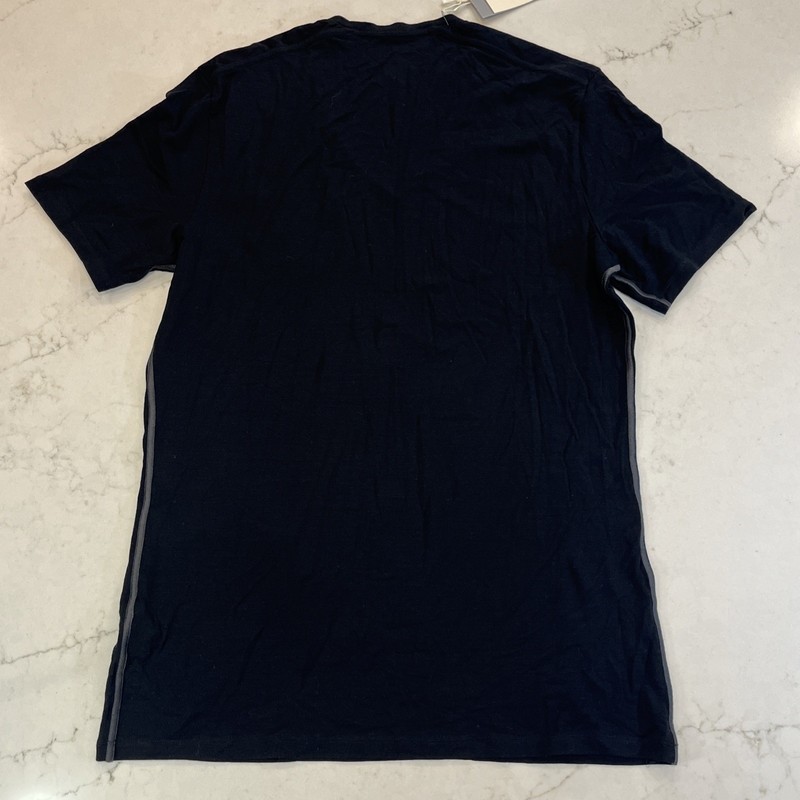 Icebreaker NEW Anatomica V-Neck Shirt Mens L Short Sleeve Wool Blend Base Layer gallery