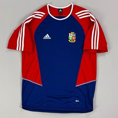 Adidas Men XL British & Irish Lions Rugby Training Shirt Jersey 2005 New Zealand
