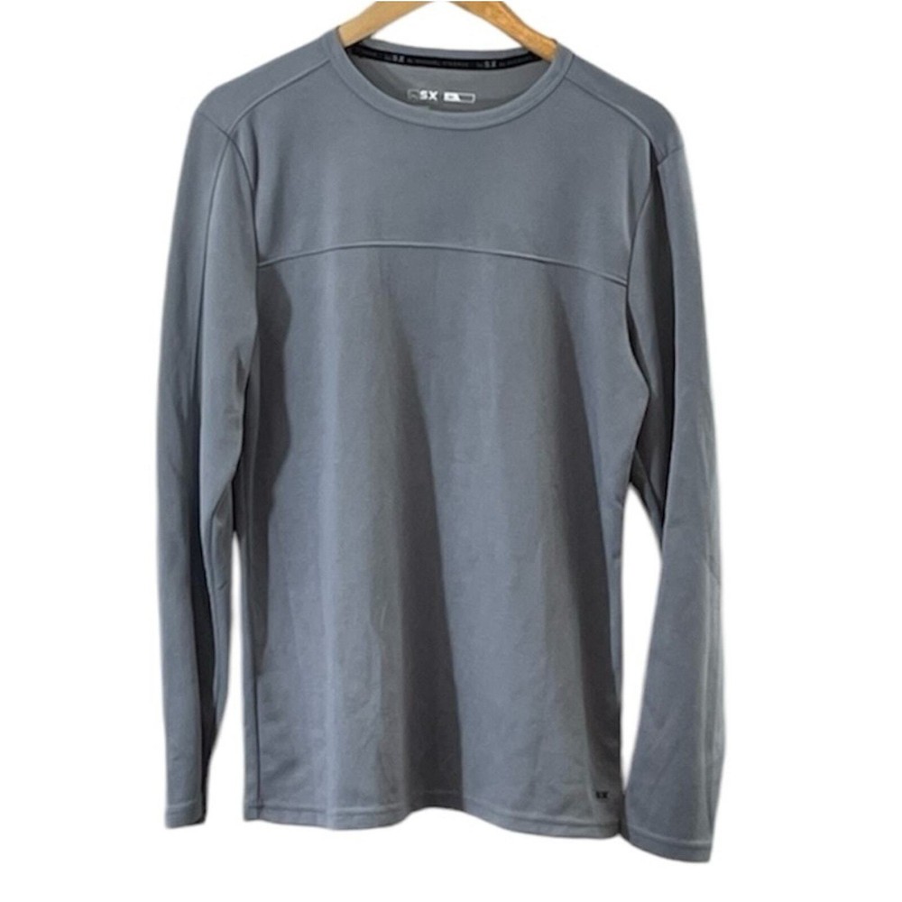 MSX by Michael Strahan Long Sleeve Size M Men’s Gray Long Sleeve Athletic Shirt