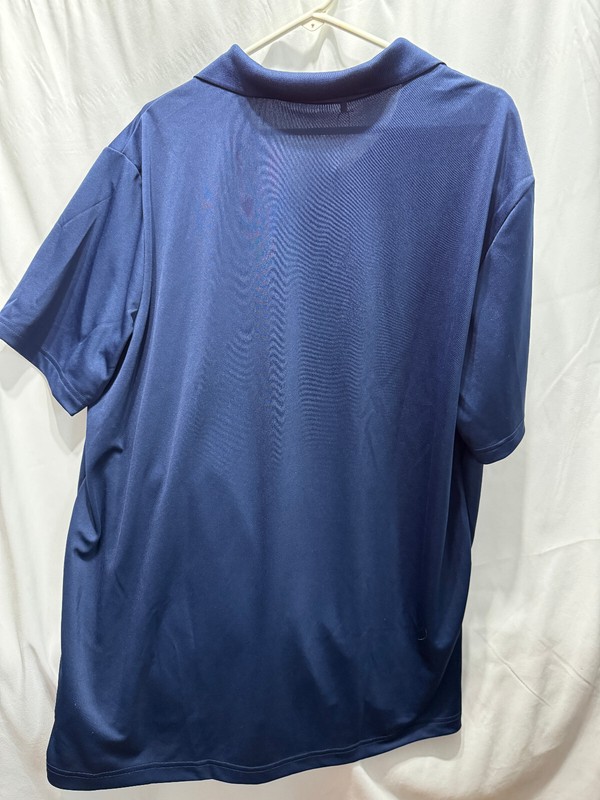 Adidas Pullover Short Sleeve Mens Size XXL 2XL Blue Polyester Recycled Materials gallery