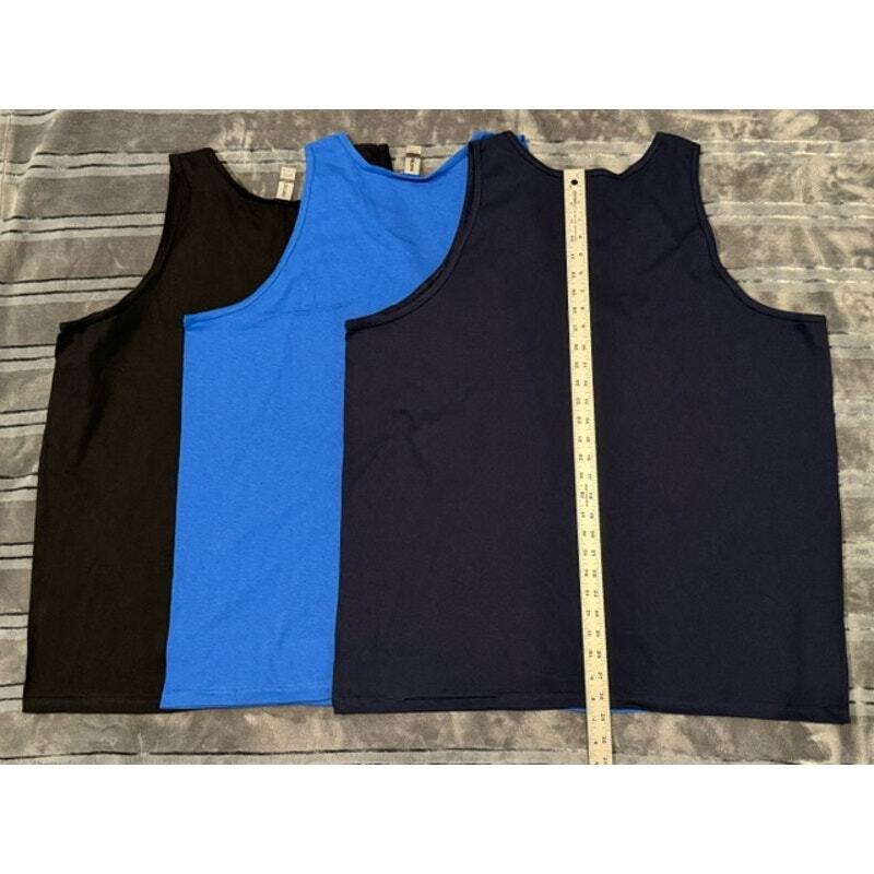 NEW 3-Pack Gildan Ultra Cotton Men's Adult Tank 2XL gallery