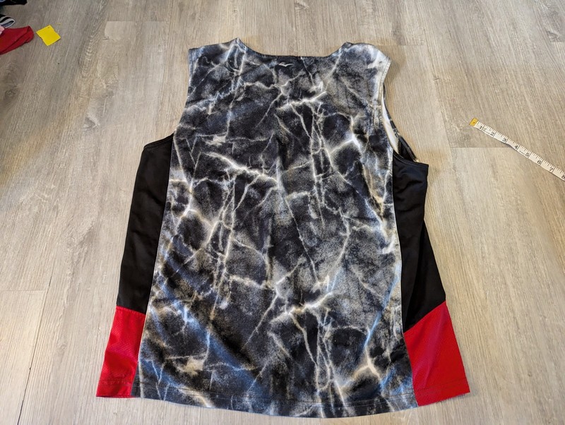 Vintage Y2K Everlast Workout Lightning Print Tank Top Shirt Mens Large gallery