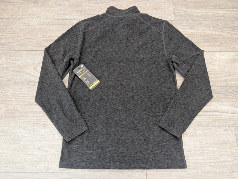 Eddie Bauer 1/4 Zip Base Layer Heavyweight Long Sleeve Shirt Mens Size Large NWT gallery