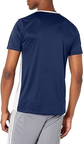 Adidas Entrada 18 Jersey, Men's, Small, Navy - NEW gallery