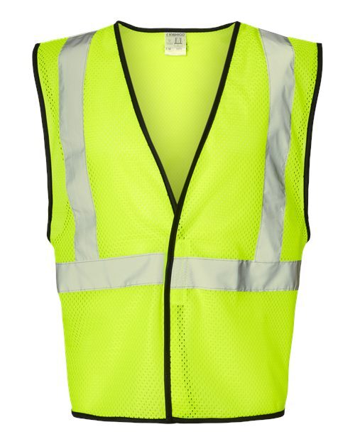 Kishigo 1571-1572 Hook-and-Loop Mesh Vest