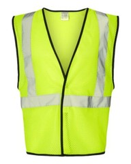 Kishigo 1571-1572 Hook-and-Loop Mesh Vest