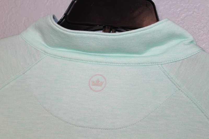 PETER MILLAR drirelease Natural Touch 1/4 Zip Pullover Men MEDIUM Ledge Rock PA gallery