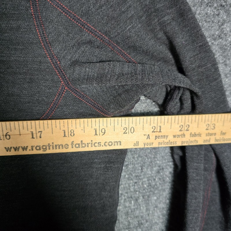 Terramar Shirt Mens Medium Climasense Thermawool Half Zip Baselayer Wool Blend gallery